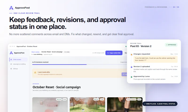 ApprovePost screenshot 4
