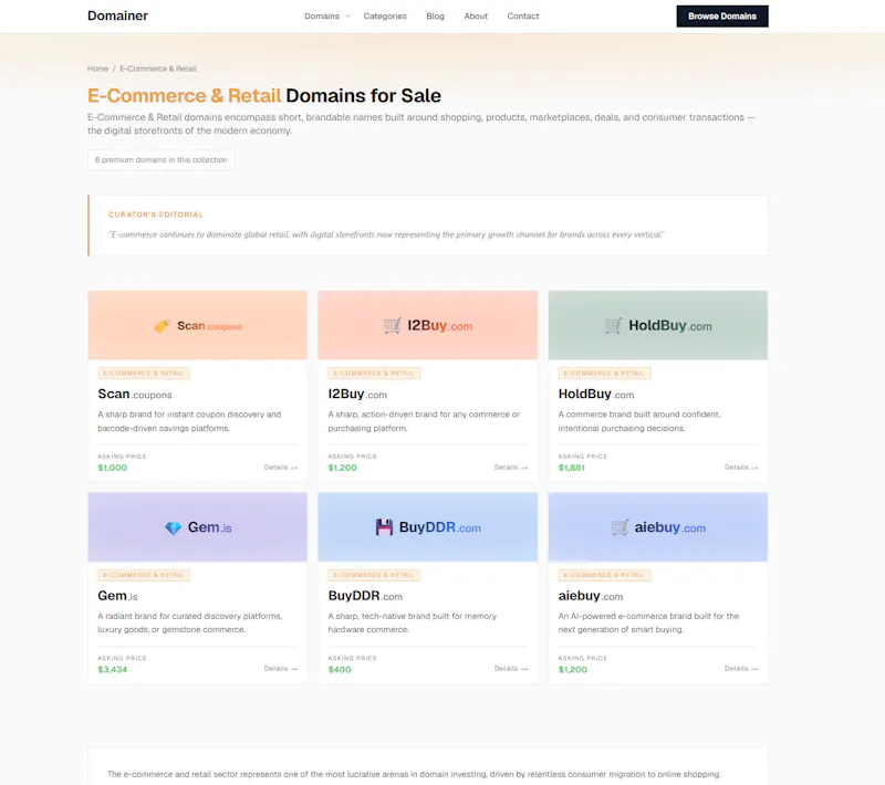 Domainer Engine screenshot 6