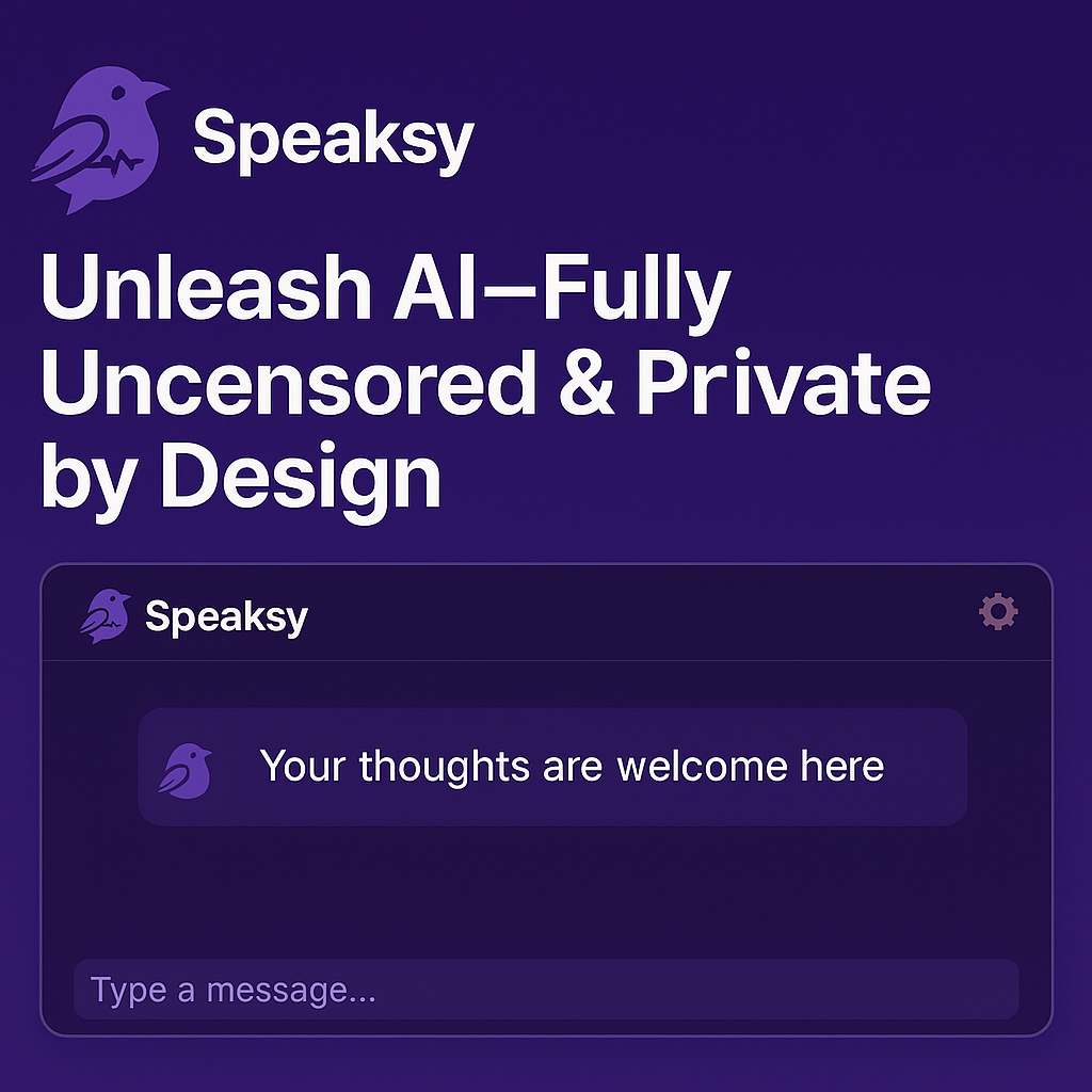 Spreekbaar - Ontketenen ai— Volledig ongecensureerd en privé door ontwerp media 1