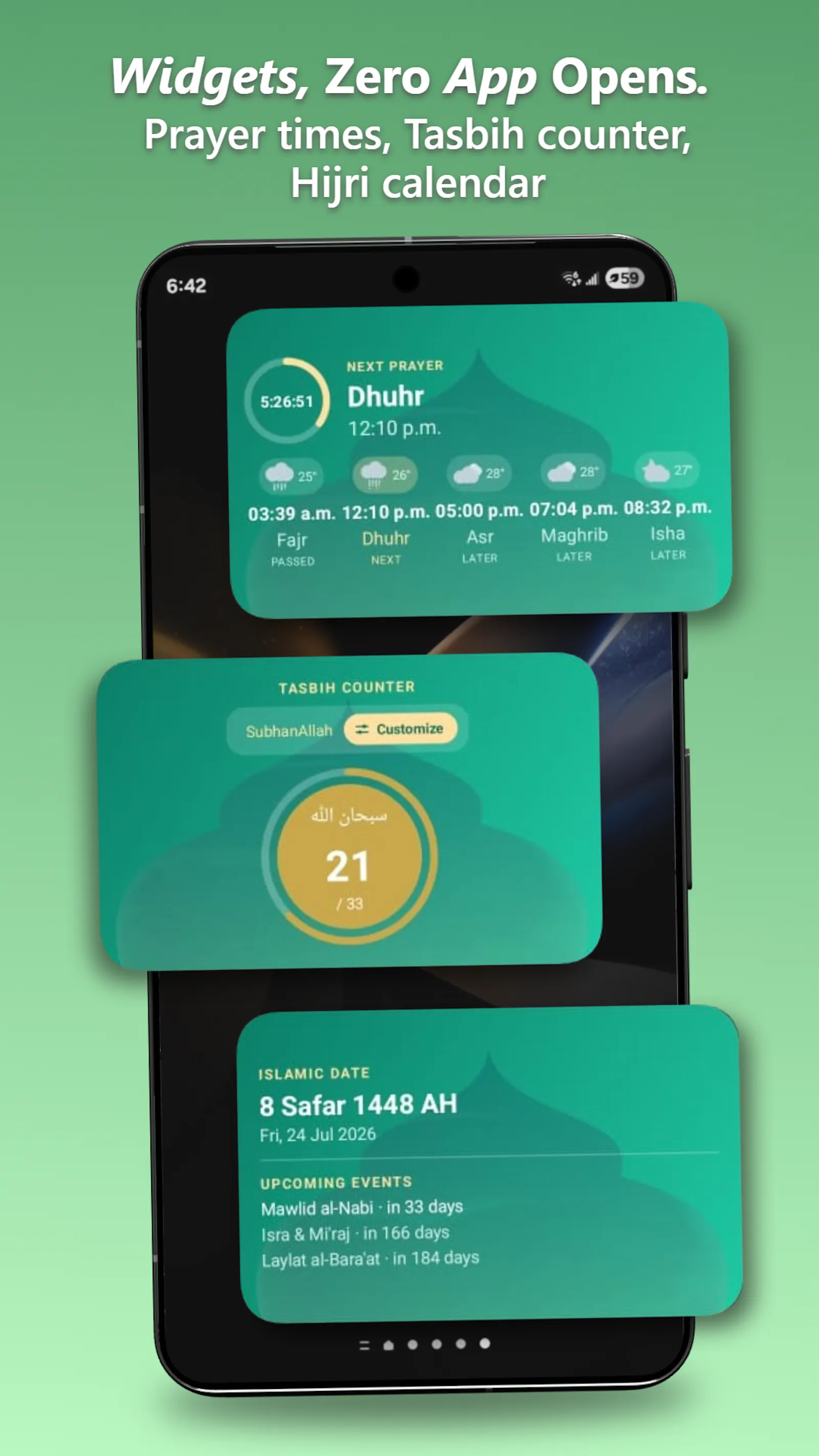 Qibla Compass & Prayer Streak screenshot 7