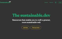 The sustainable.dev media 1