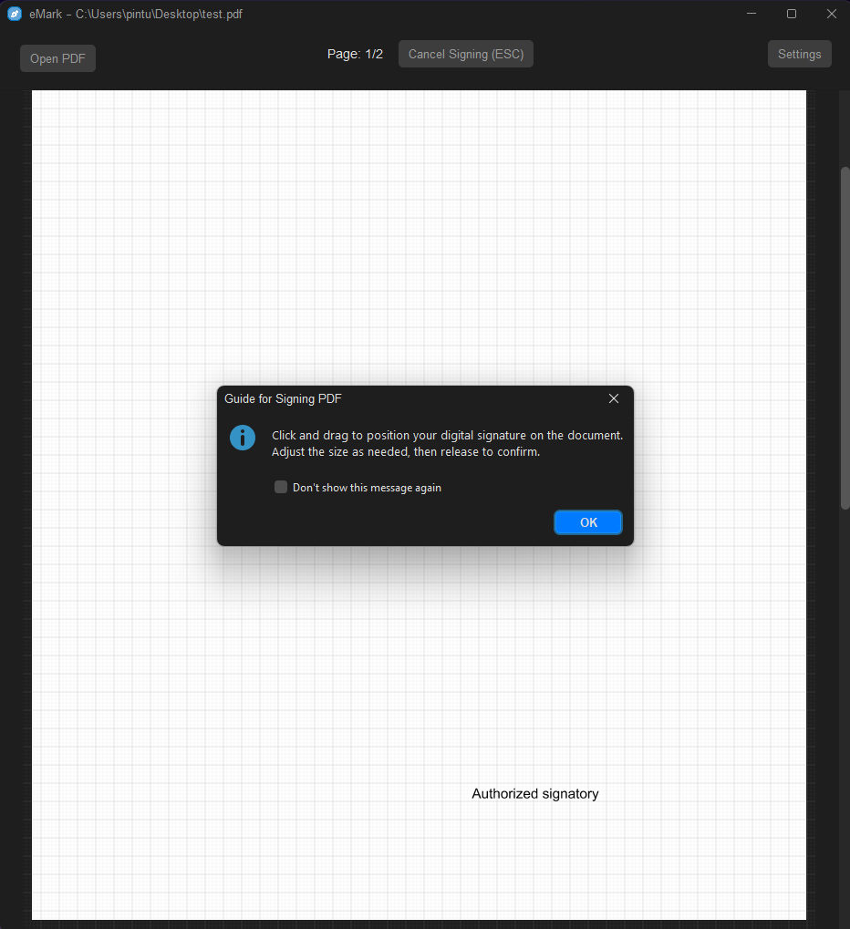 Trexo PDF Signer gallery image