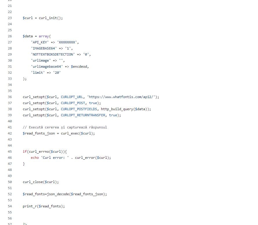 Mídia 1 de Whatfontis API - Identificador de fonte via API