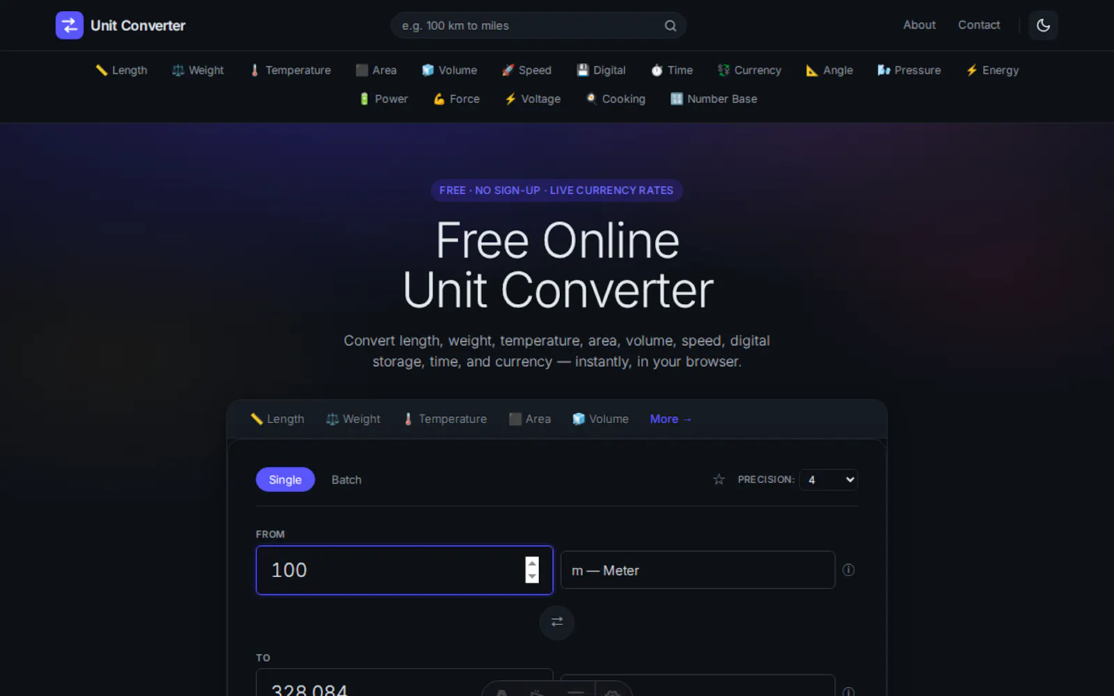Unit Converter screenshot 2