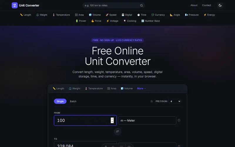 Unit Converter screenshot 2