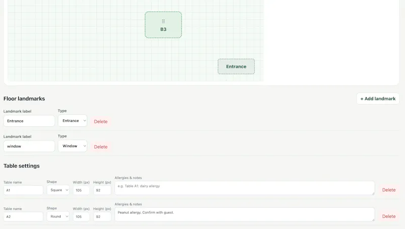 TableFlow screenshot 4