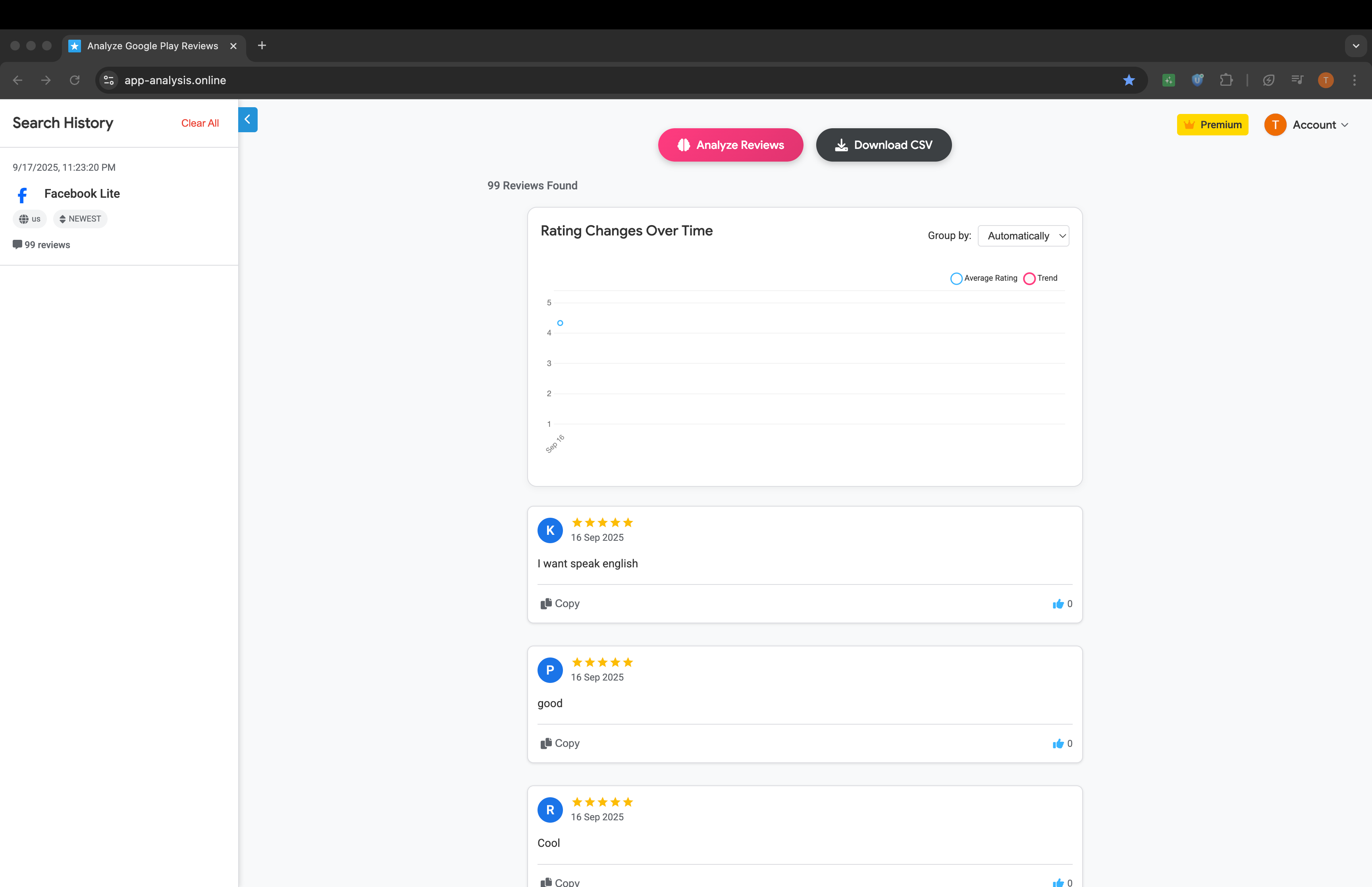 Mobile apps analysis gallery image