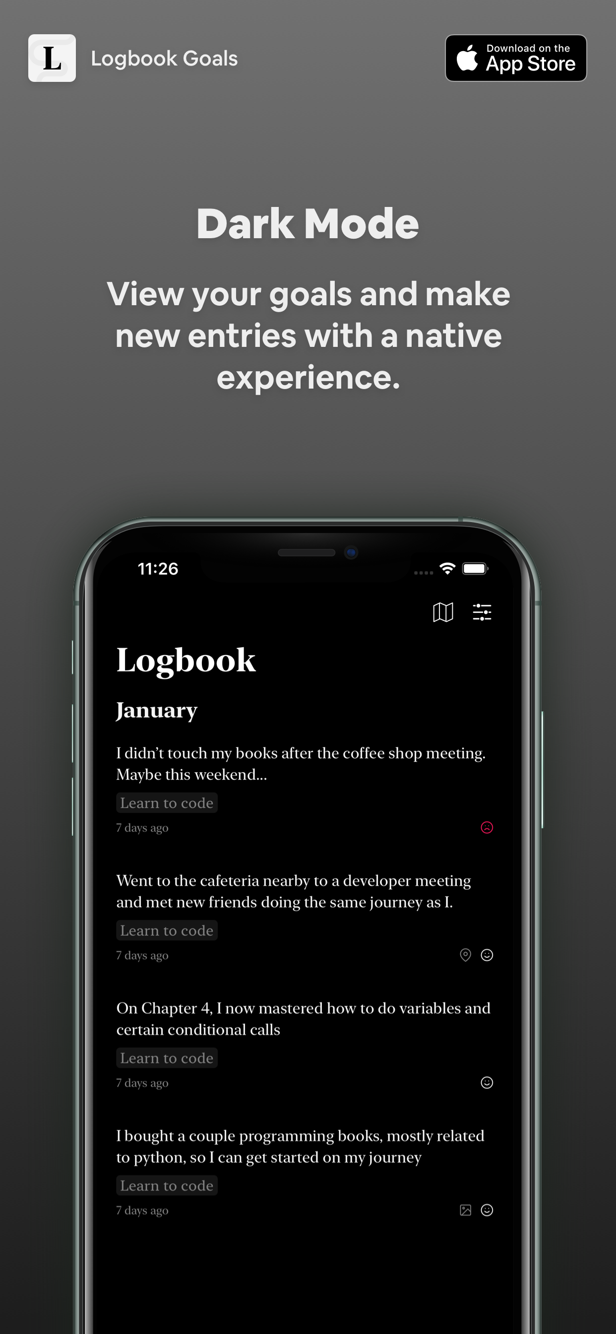 Logbook gallery image