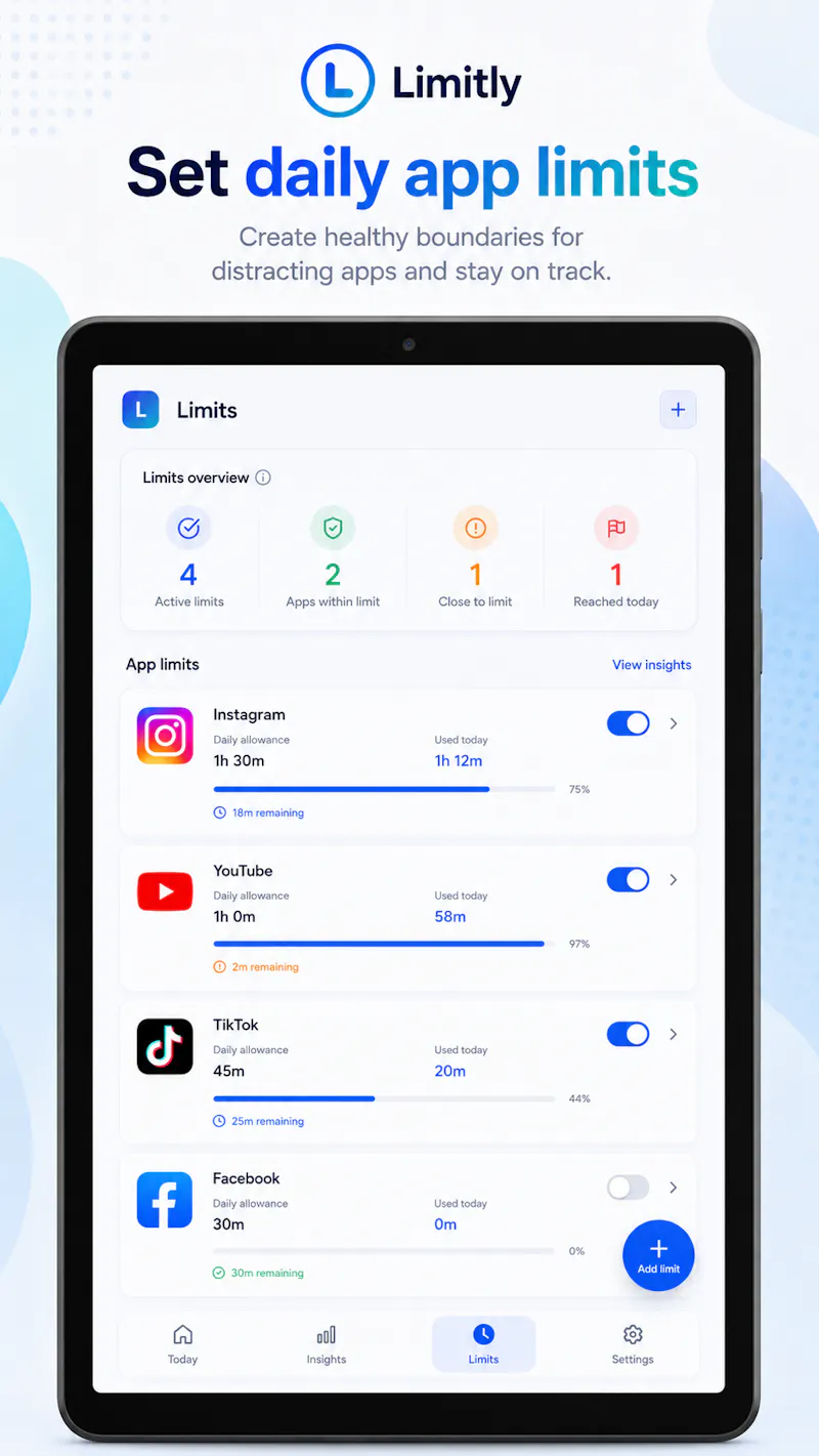 Limitly screenshot 7