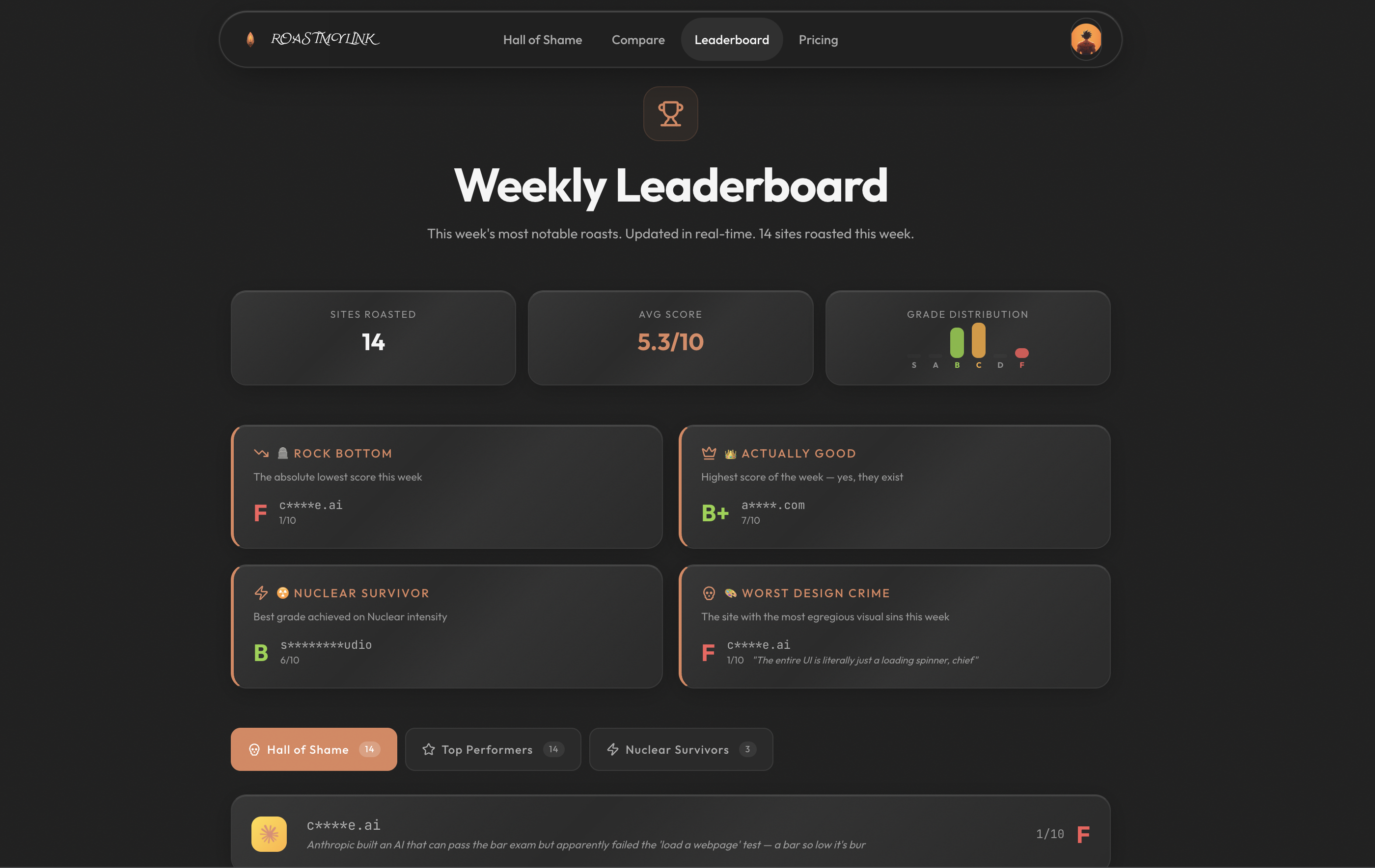 RoastMyLink gallery image