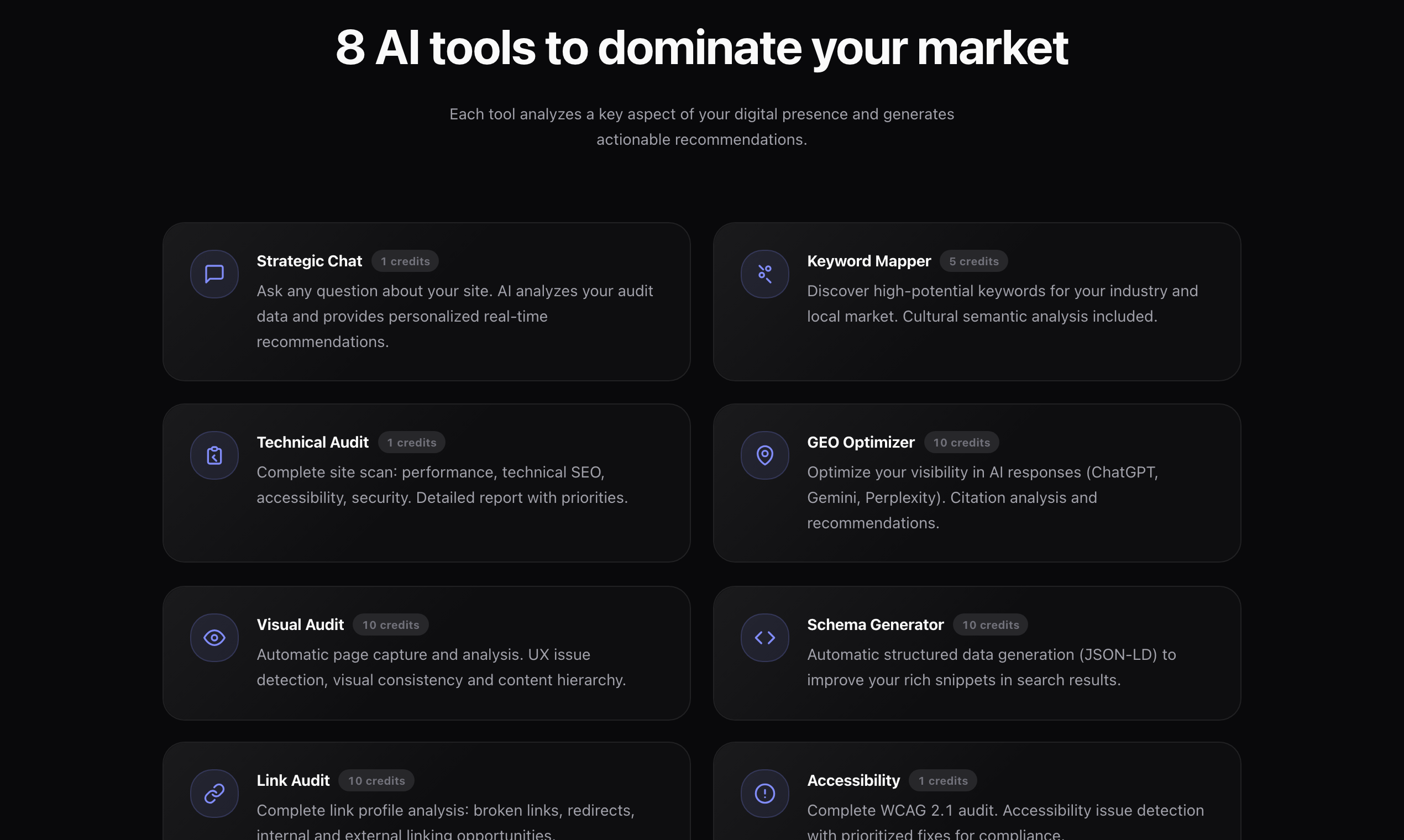 SignalLens AI - Screenshot 4 showing product features and functionality