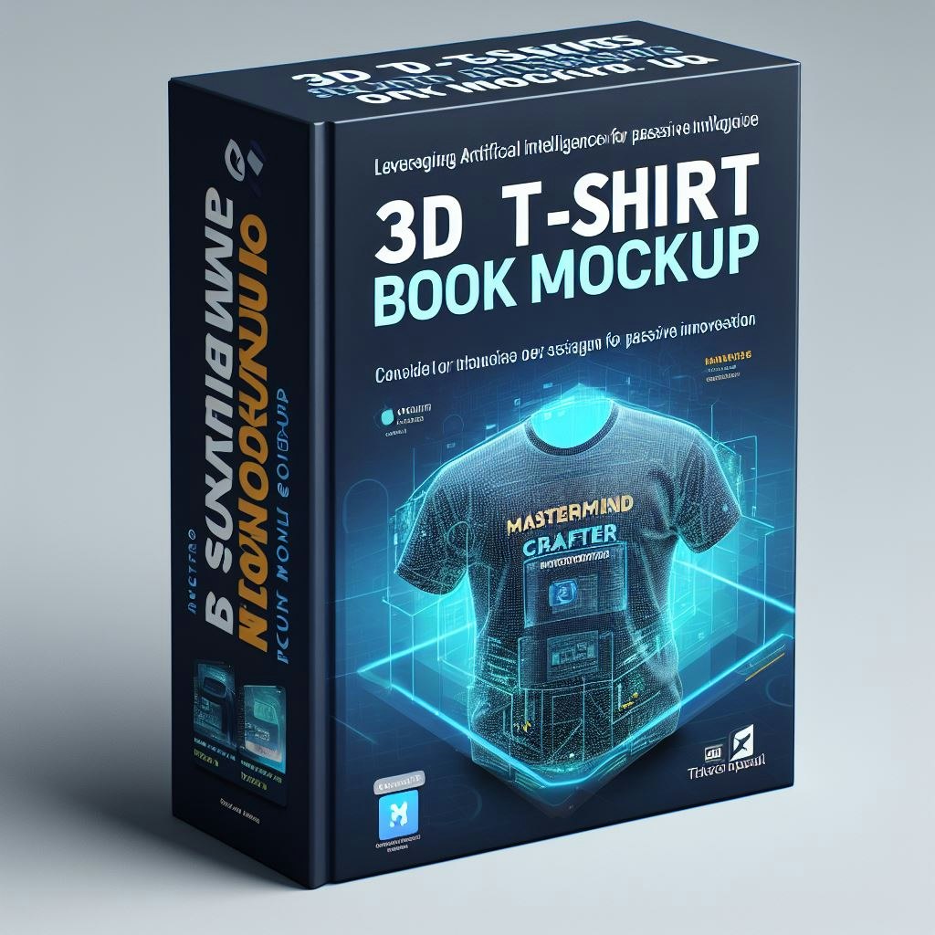 3D T-Shirt Mockup Designs Bundle