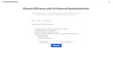 Note Summarizer gallery image
