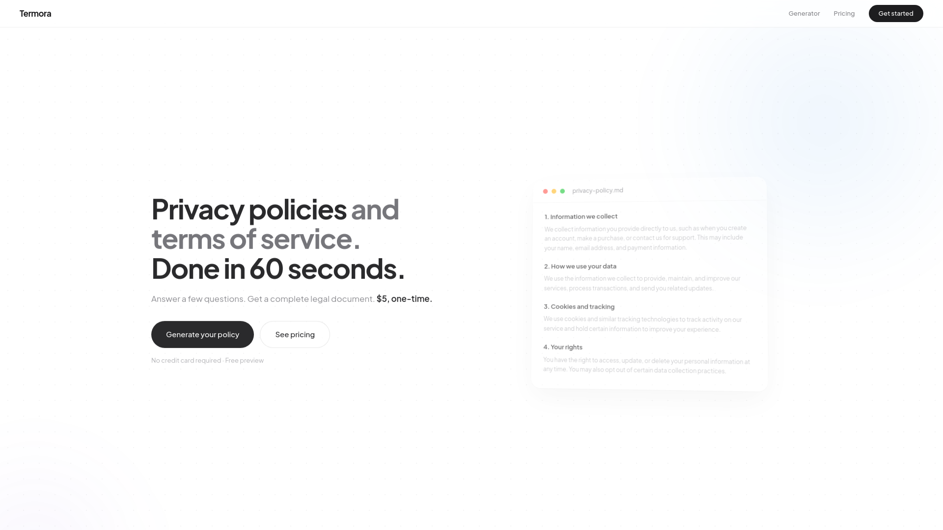 Termora gallery image