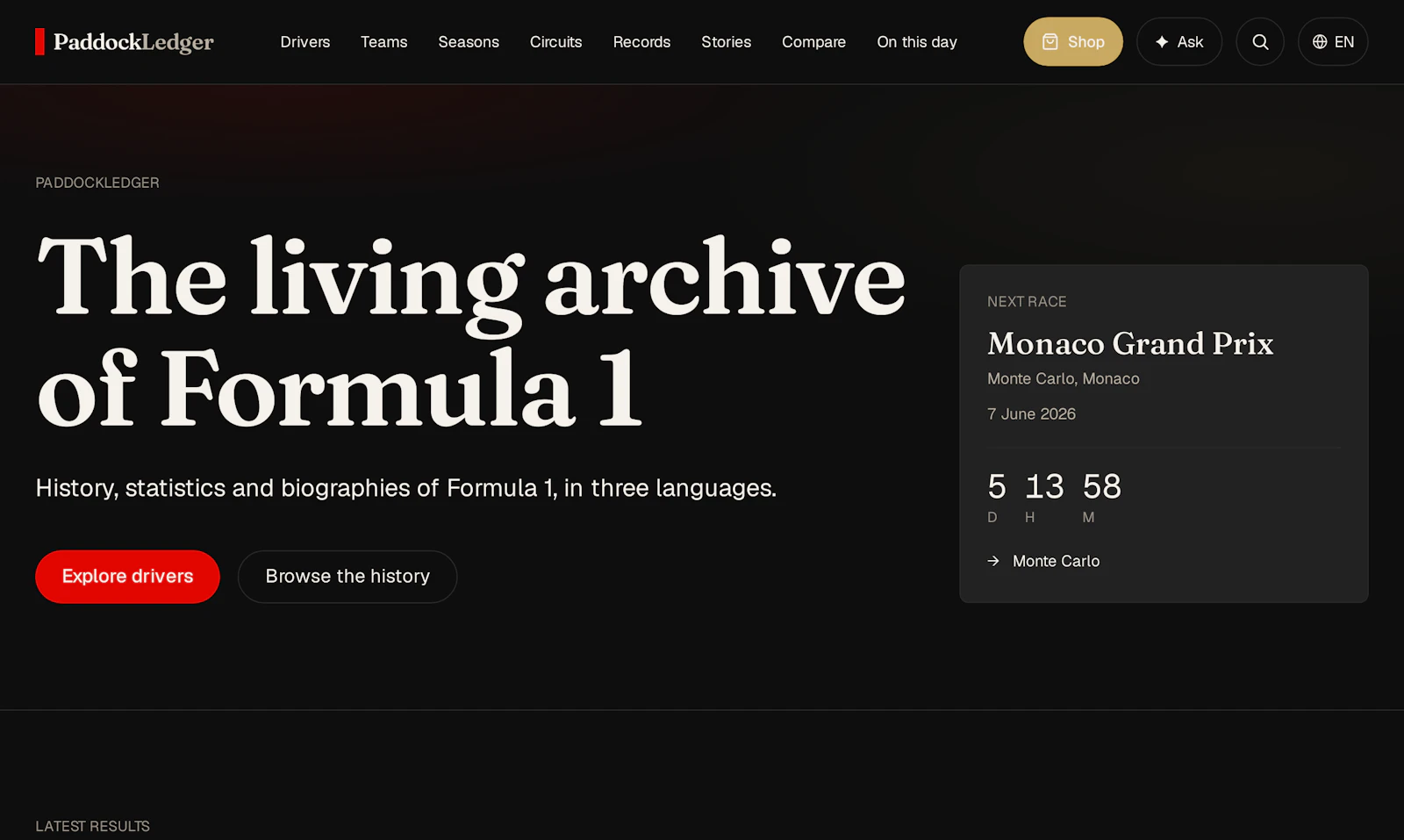 PaddockLedger screenshot 2