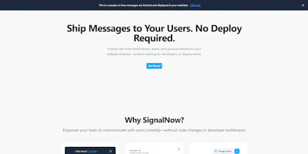 SignalNow.dev gallery image