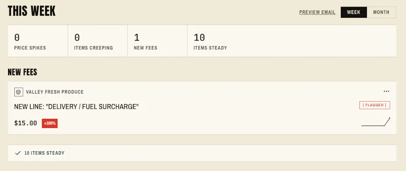 InvoiceWatch screenshot 2