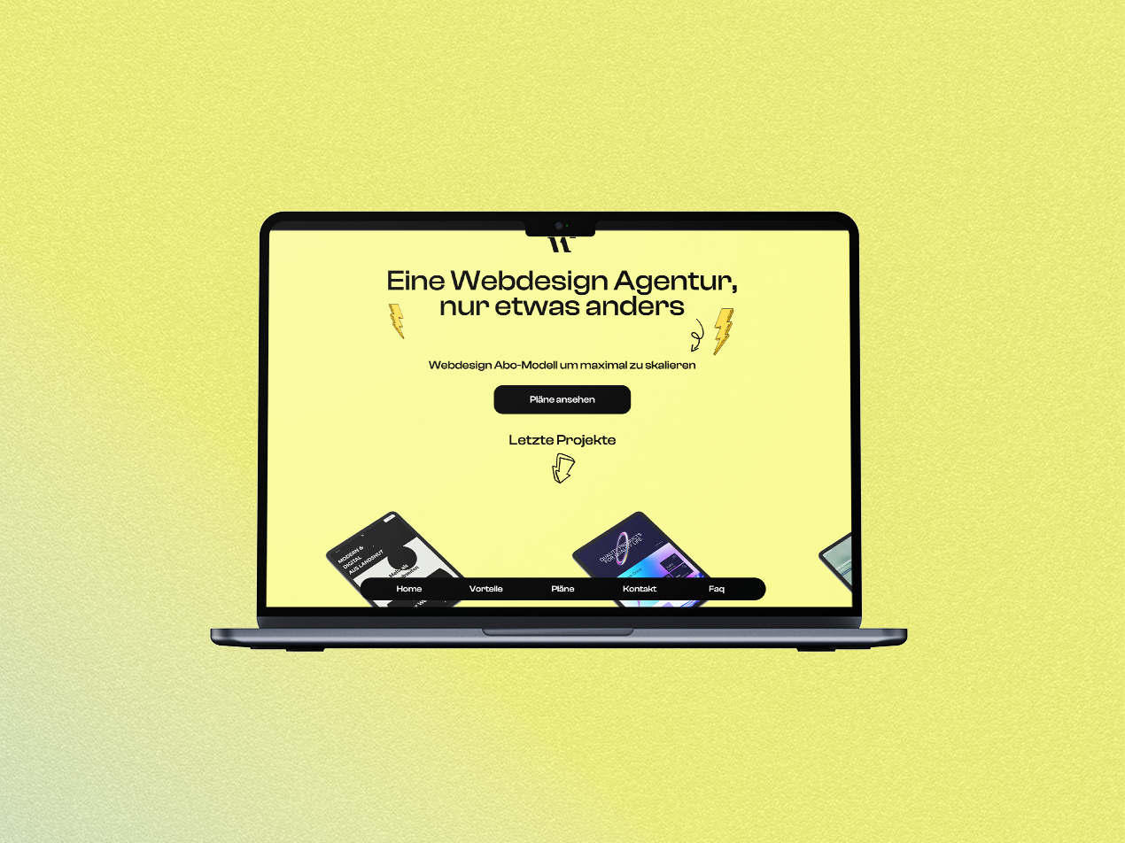 Webdesign as a Subscription media 1