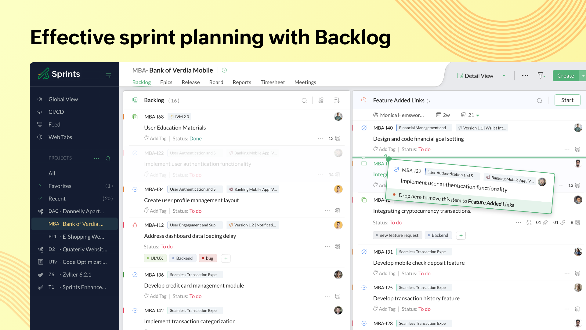 Zoho Sprints Image