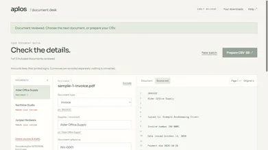 Aplos Document Desk gallery image