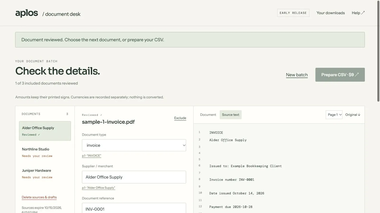 Aplos Document Desk screenshot 4