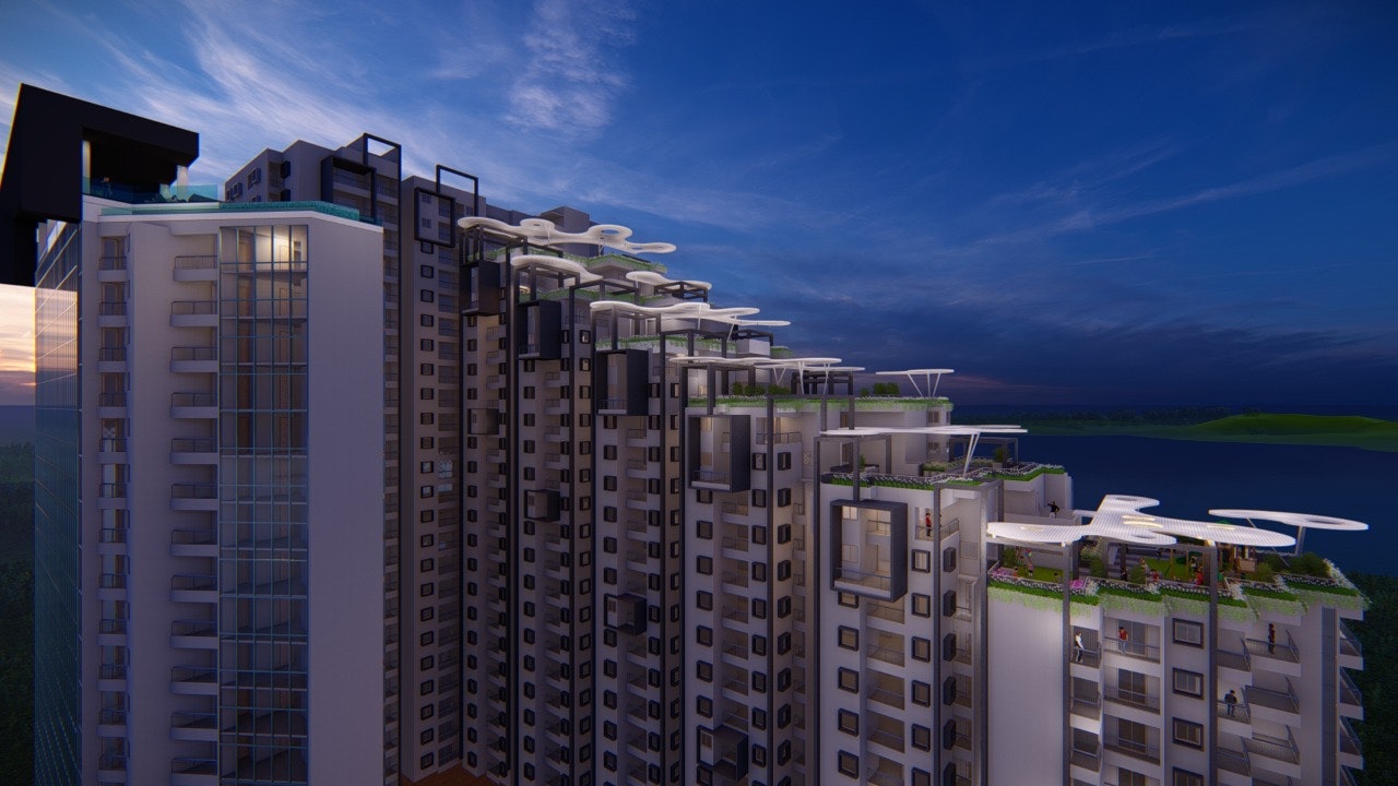 Apartment building in KR Puram