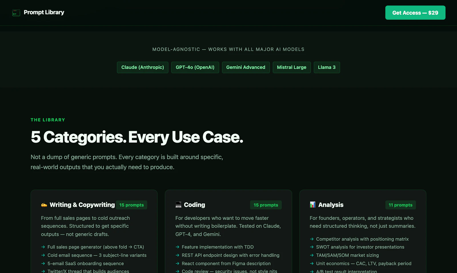 200+ AI Prompt Library screenshot 2