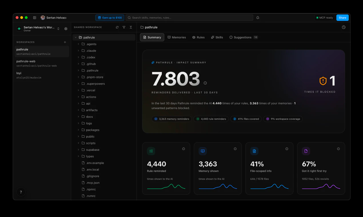 Pathrule screenshot 1