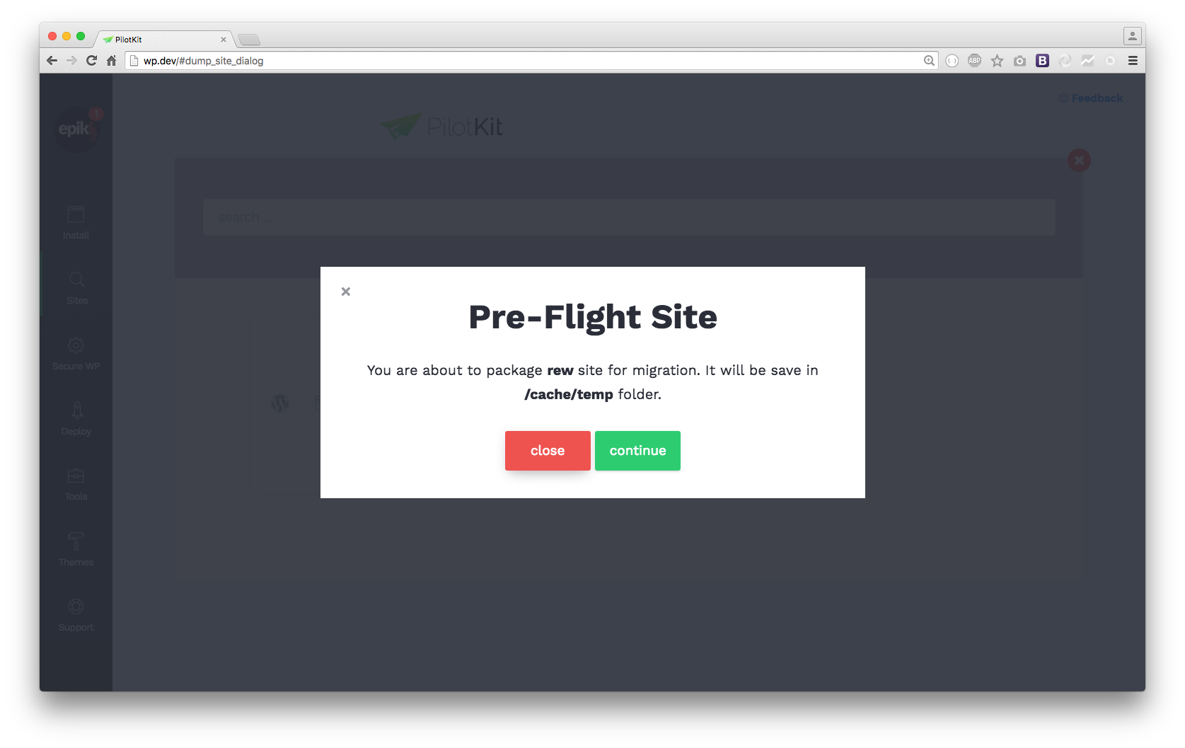 PilotKit gallery image