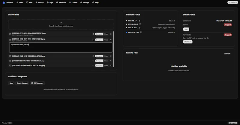 Privatta screenshot 3