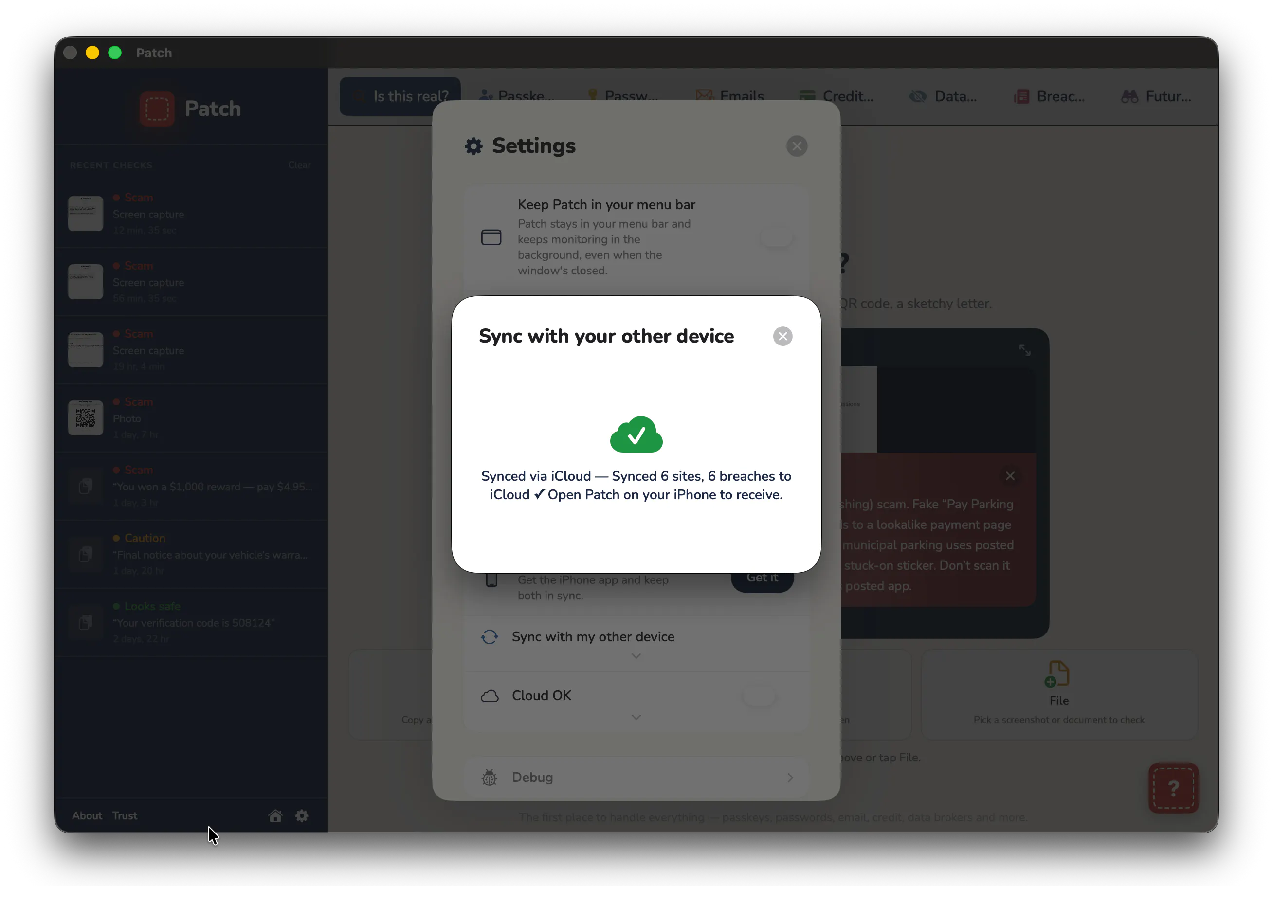 Patch — Your Security Center gallery image
