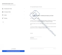 VerificationLetters gallery image