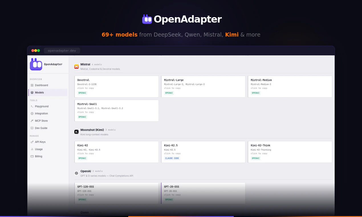 OpenAdapter screenshot 5