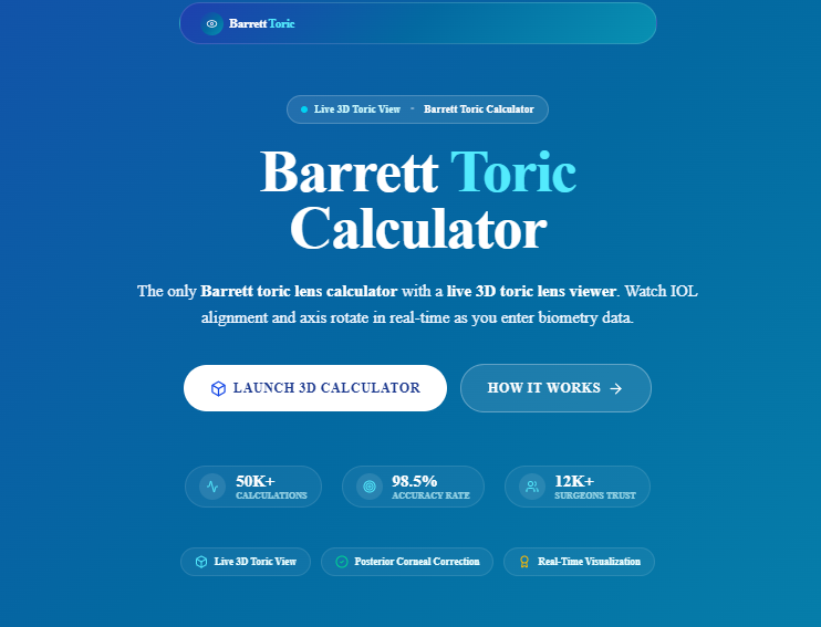 live 3D toric lens viewer gallery image