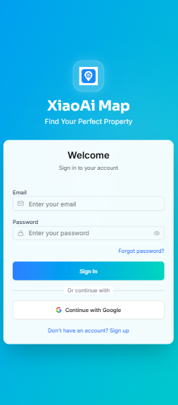 XiaoAi Map - Main product screenshot demonstrating key features and user interface