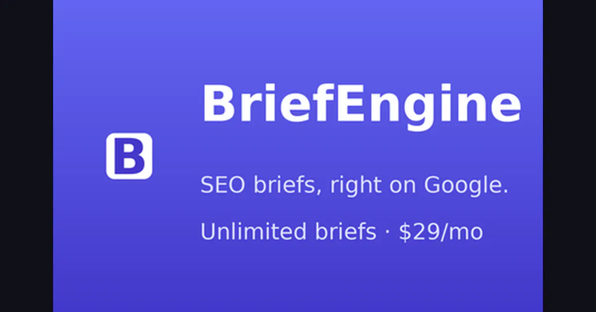 BriefEngine gallery image
