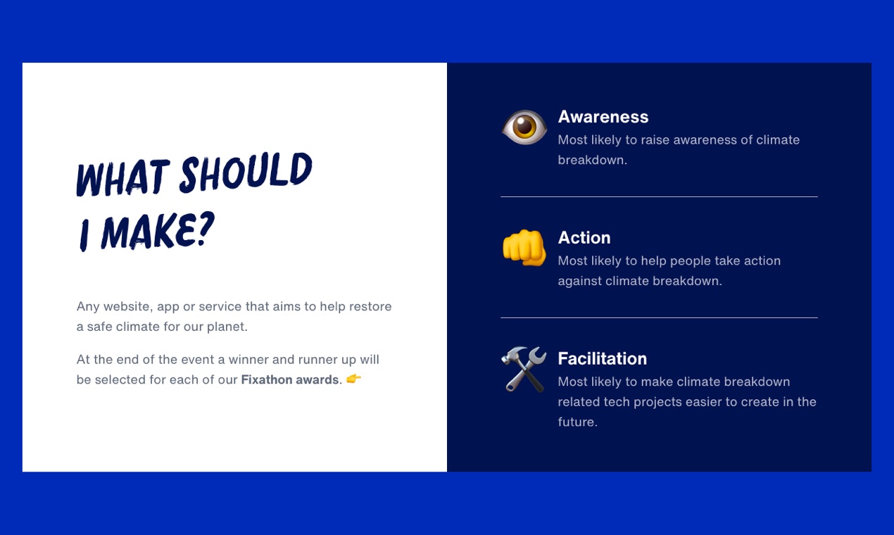 The Climate Fixathon gallery image