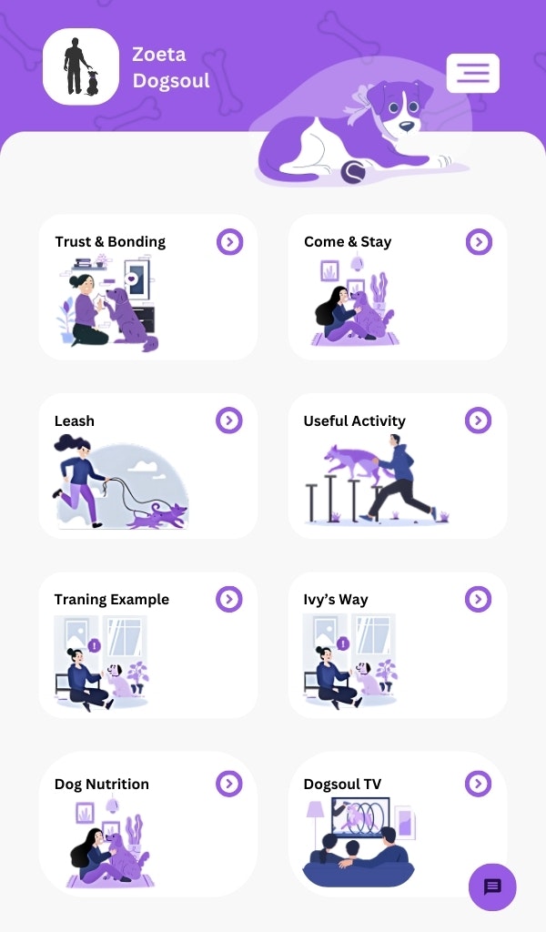 Zoeta Dogsoul Training App gallery image