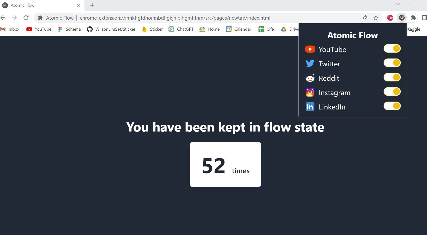 Atomic Flow - Avoid distractions and stay in flow | Product Hunt