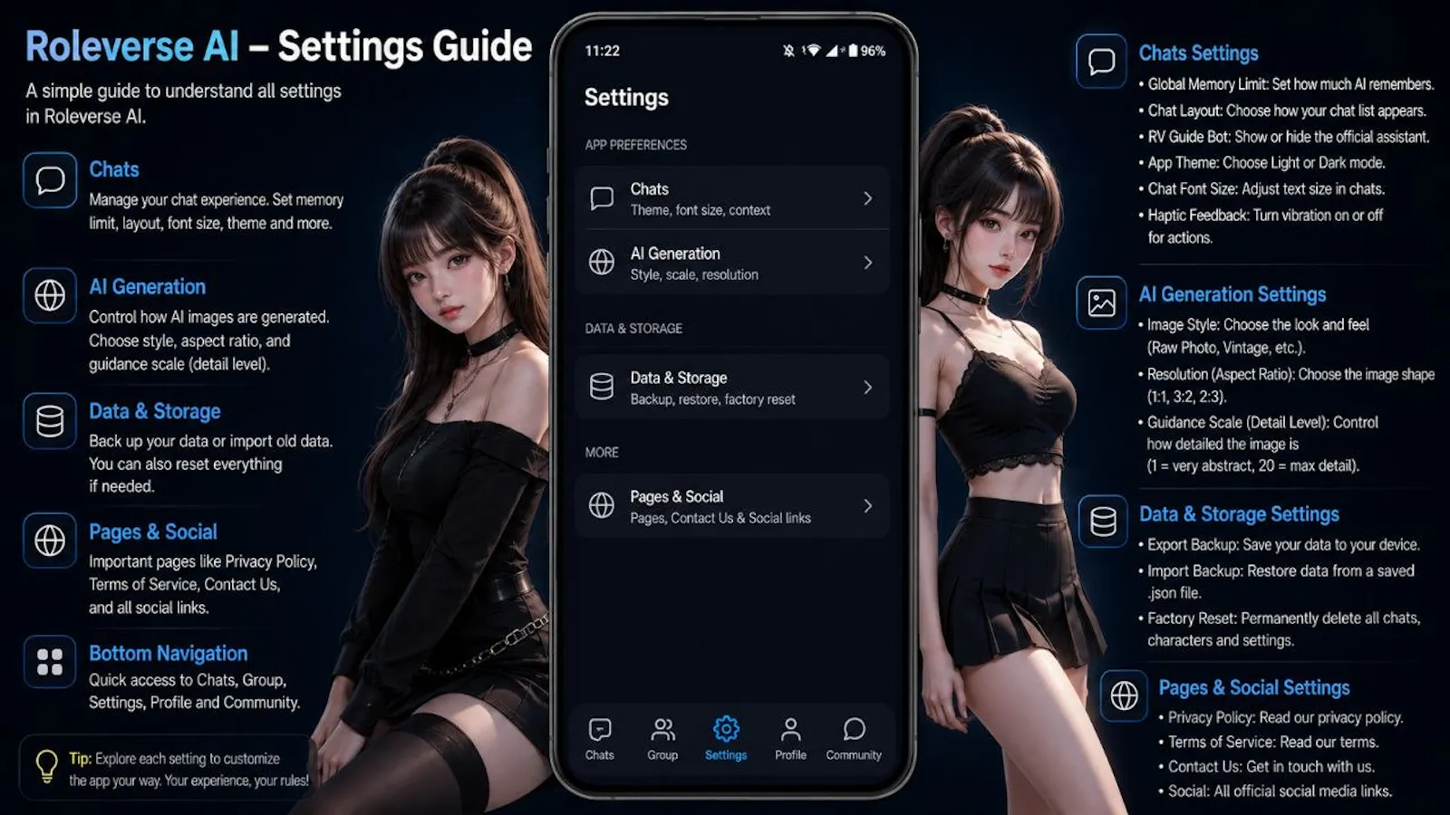 Roleverse AI - Chat and Roleplay screenshot 5