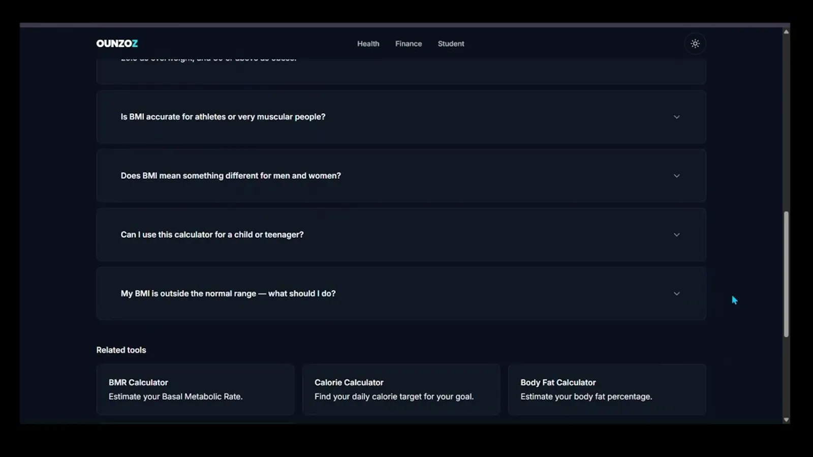 OUNZOZ — Free Calculators screenshot 1 (video preview)