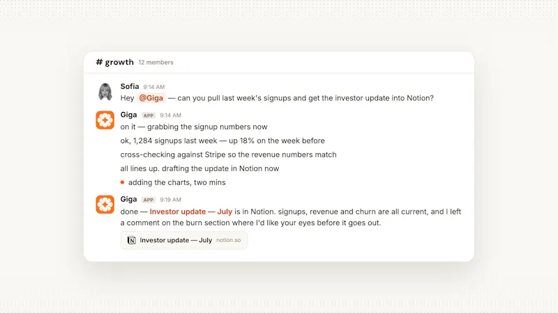 Giga screenshot 4