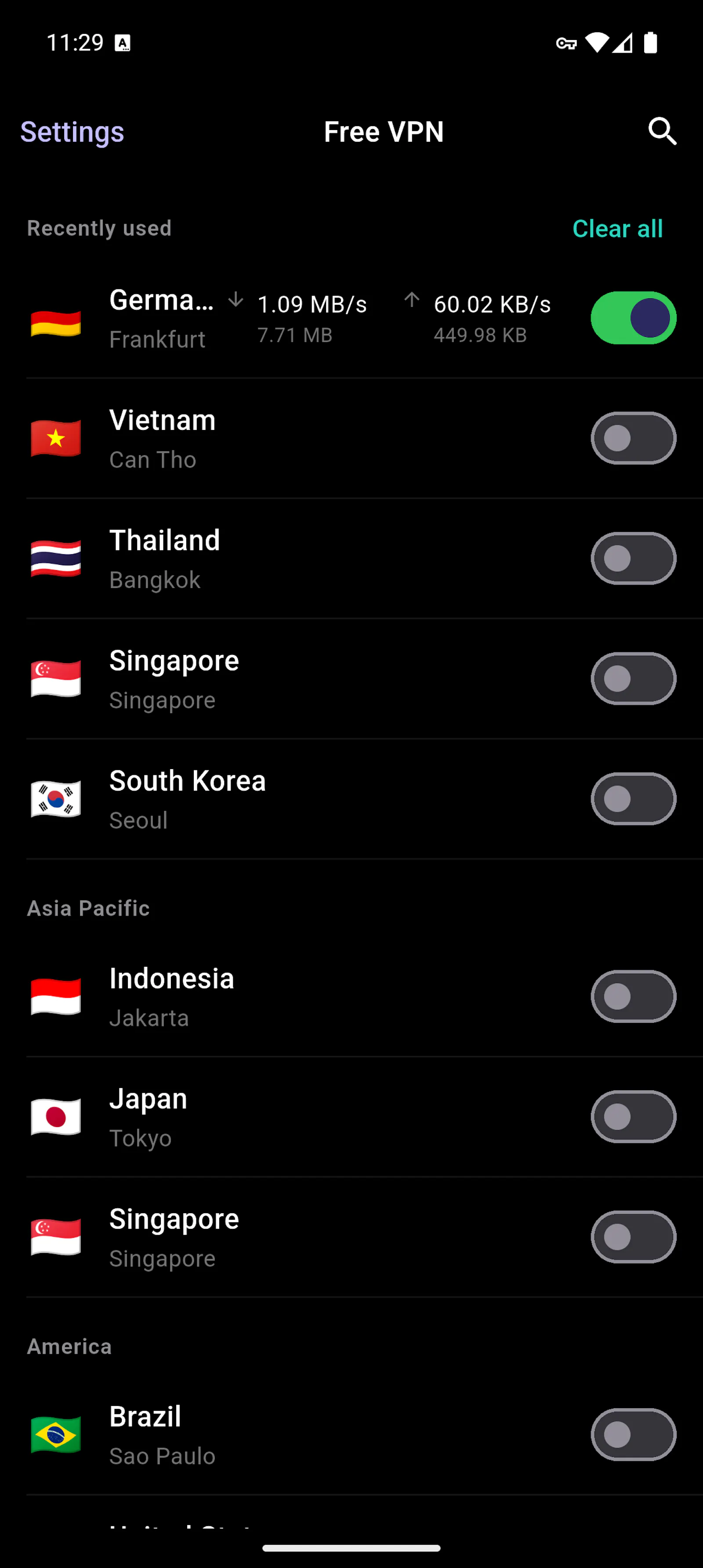 Free VPN screenshot 12