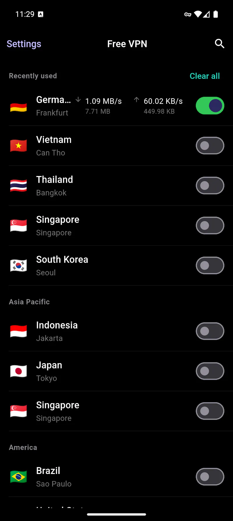 Free VPN screenshot 12