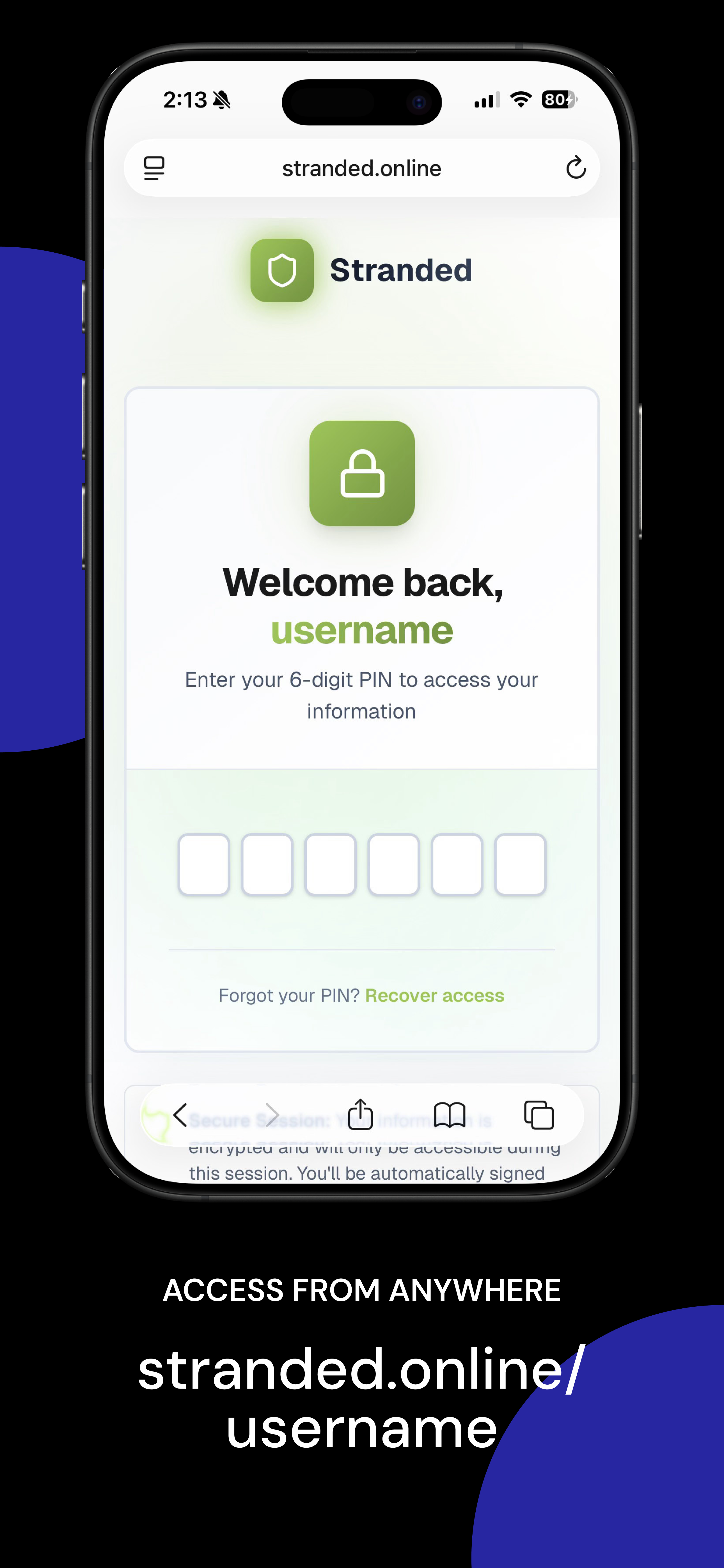 Stranded - Screenshot 4 showing product features and functionality