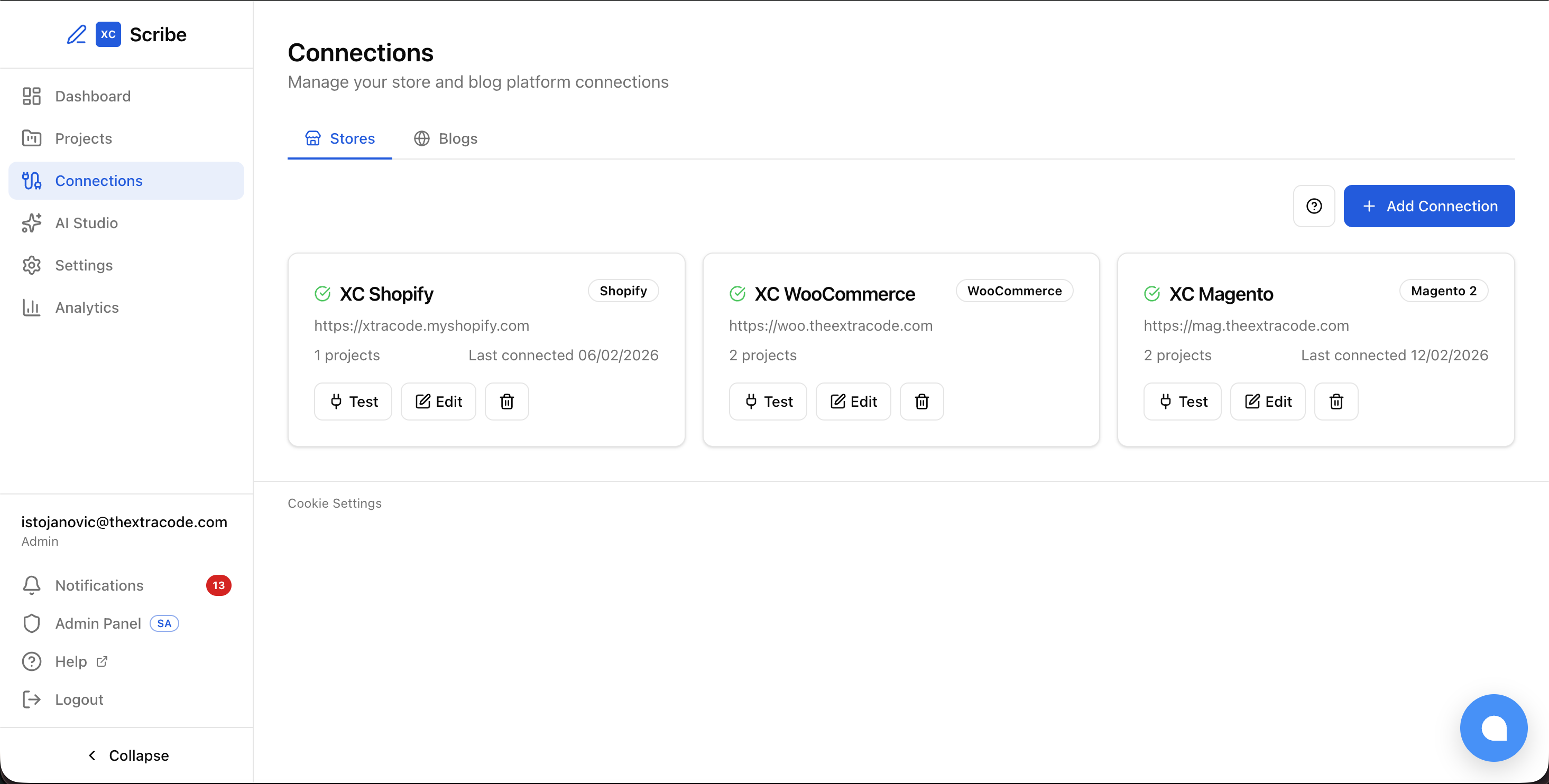 XC Scribe - Screenshot 4 showing product features and functionality
