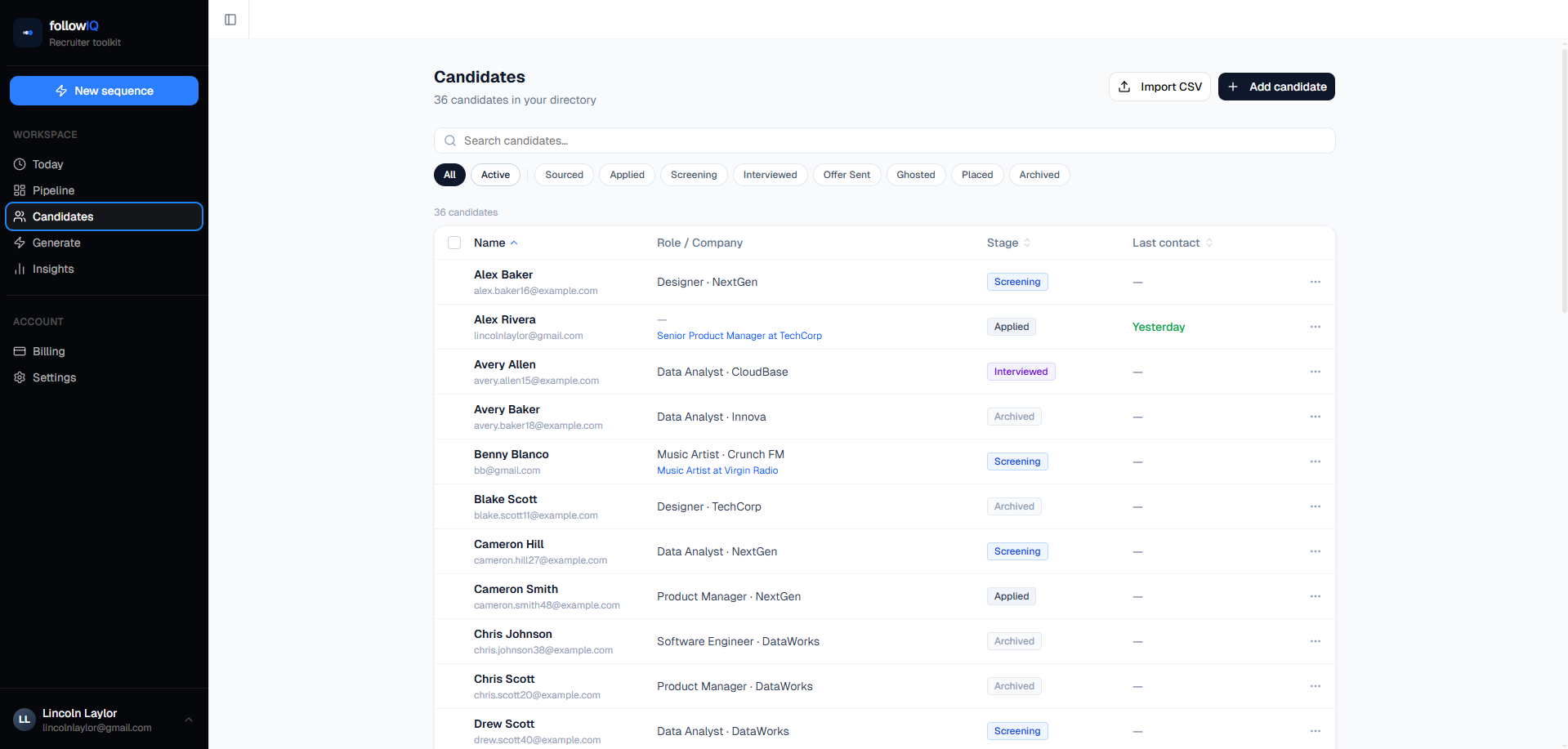 FollowIQ gallery image