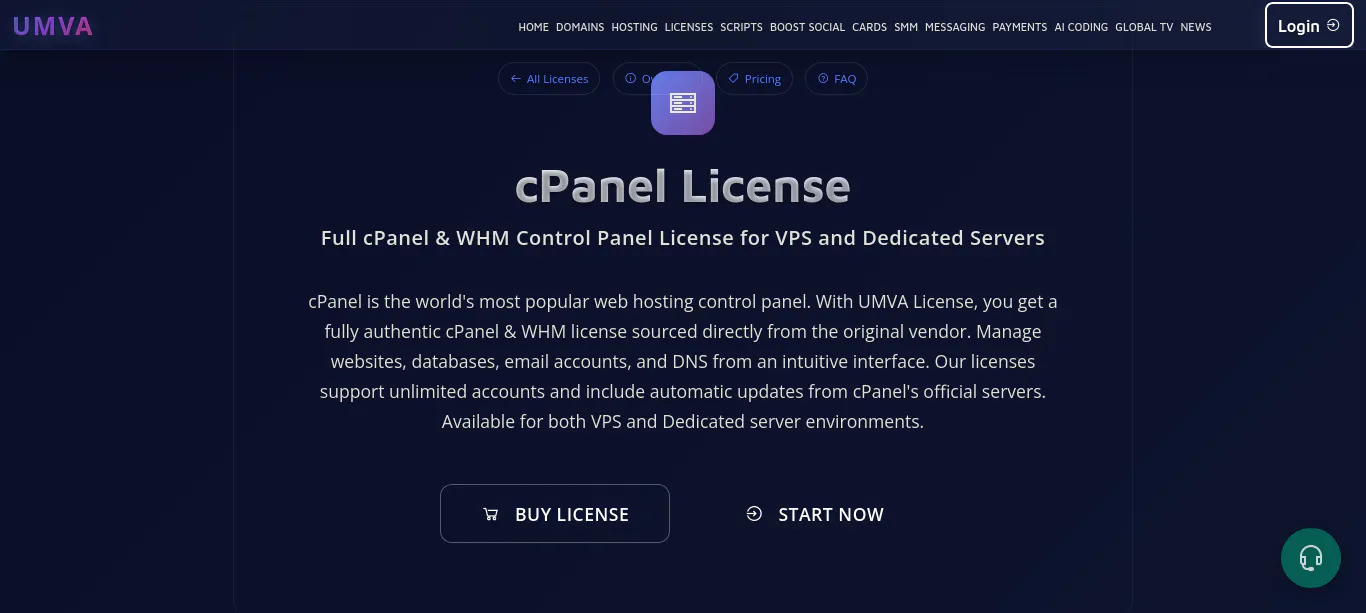 UMVA LICENSES gallery image