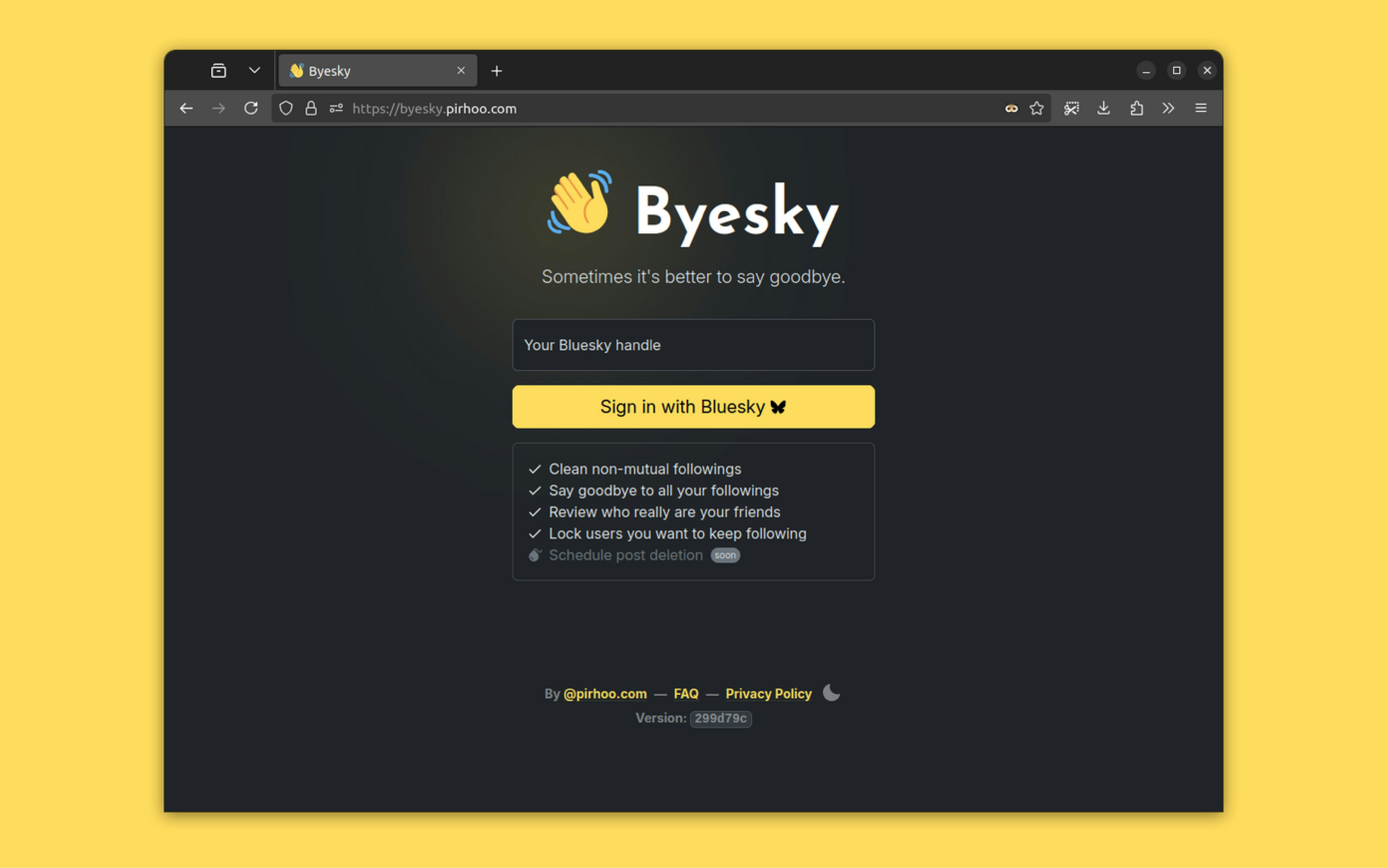Adhesado - Limpia tus seguidores bluesky y no mutuales media 1