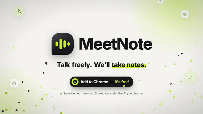 MeetNote screenshot 1 (video preview)
